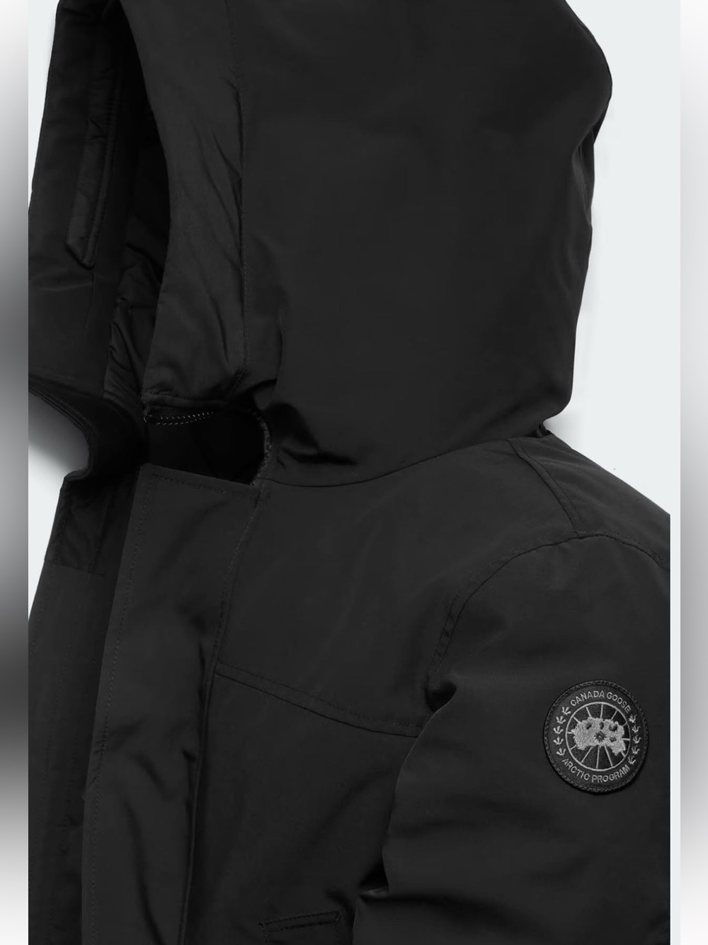 Canada Goose Langford Parka Black Disk - Picture 3 of 9
